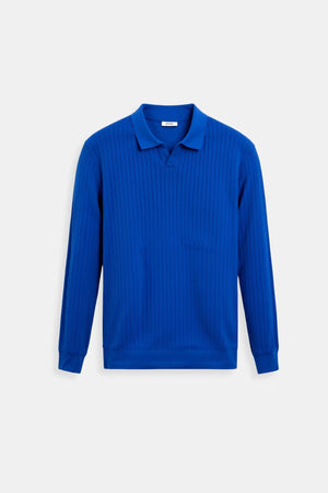 Minimalistisch Gebreid Poloshirt | Elegantie & Comfort in Perfectie