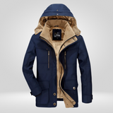 Heren Winterjas – Warme Jas met Capuchon en Diepe Zakken