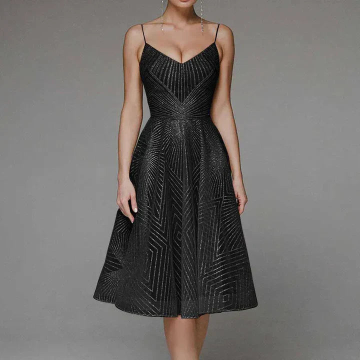 Mila™ Elegante A-lijn Cocktailjurk