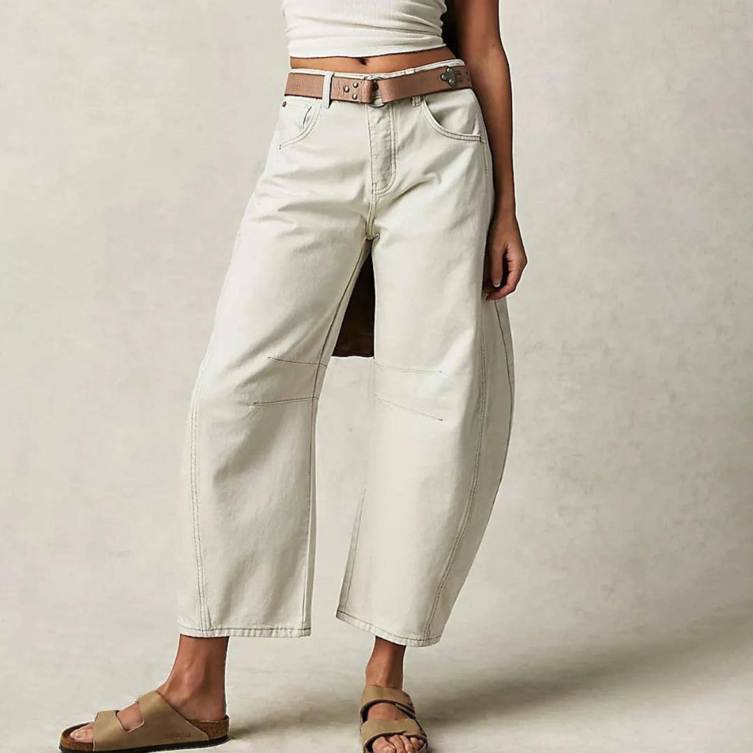 Relaxed Fit Jeans Met Wijde Pijpen – Stoere Basic Met Een Eigentijdse Twist