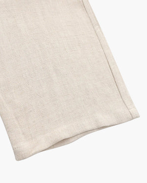 Adrian | Lichte Slim Fit Heren Zomer Linnenbroek met Koord