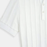 Elegante heren polo in het wit – Minimalistisch en tijdloos