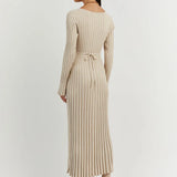 Luna™ V-Neck Midi Dress