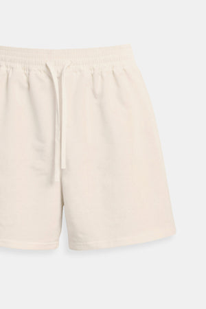 Heren Shorts in Beige met Koord – Minimalistisch Comfort