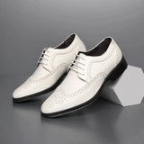 Handgemaakt Kalfsleer Leer Schoen - Wouter