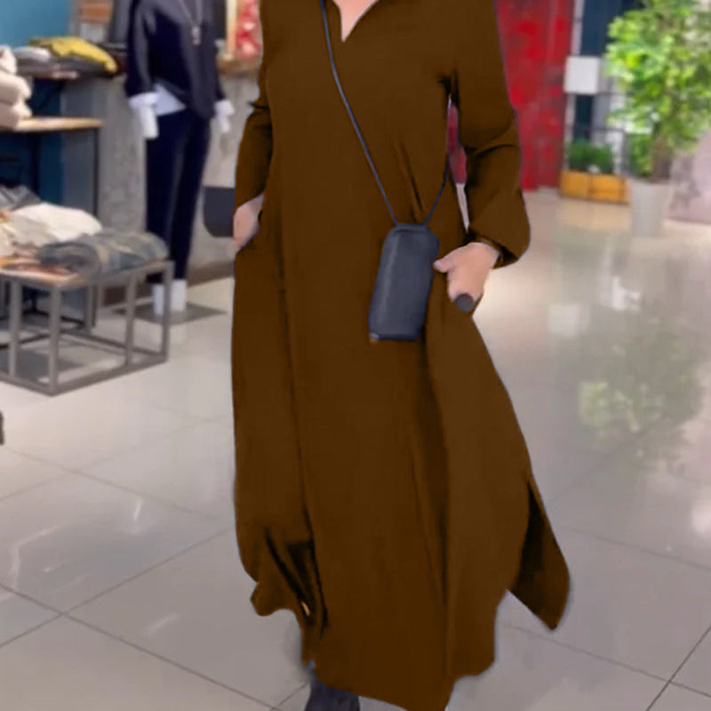 Carlijn™ Elegante Losvallende Maxi Jurk