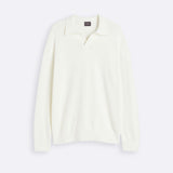 Elegante trui met open kraag voor stijlvolle looks