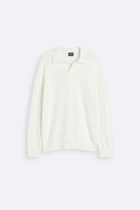Elegante trui met open kraag voor stijlvolle looks