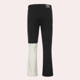 Quentin™ Heren Ripped Contrast Jeans