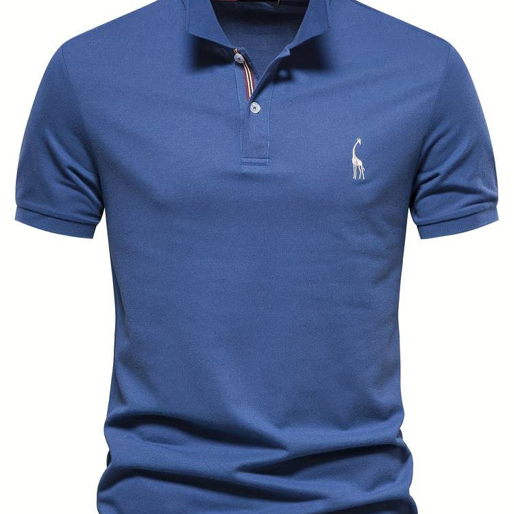 Mateo | Slim Fitted Klassiek Poloshirt met subtiele Kragendetail