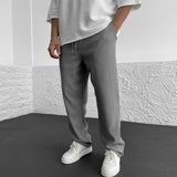 Ribbed Relaxed Fit Trousers