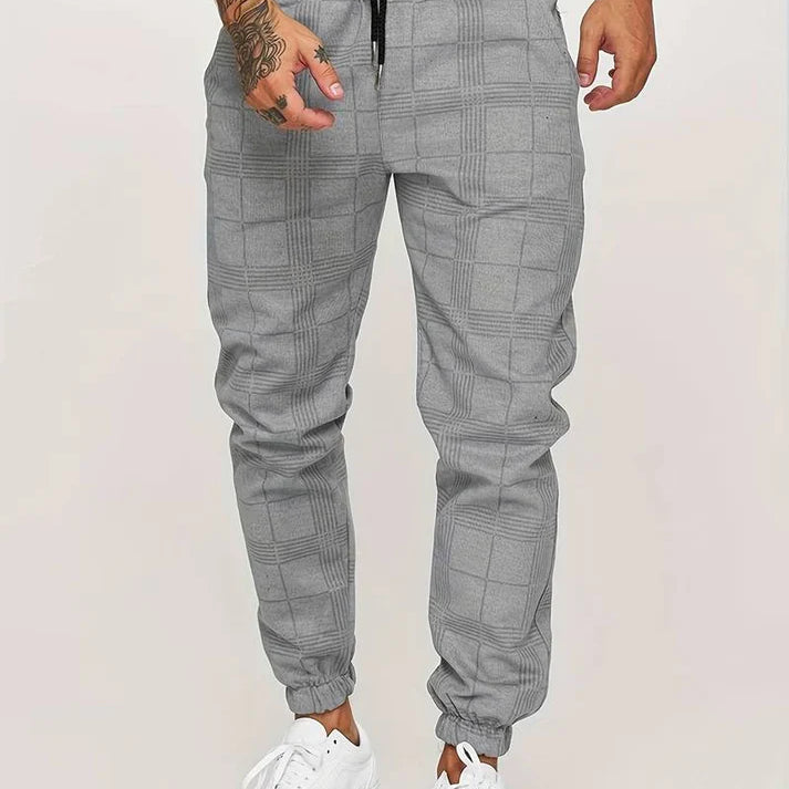Evert™ Geruite Joggingbroek