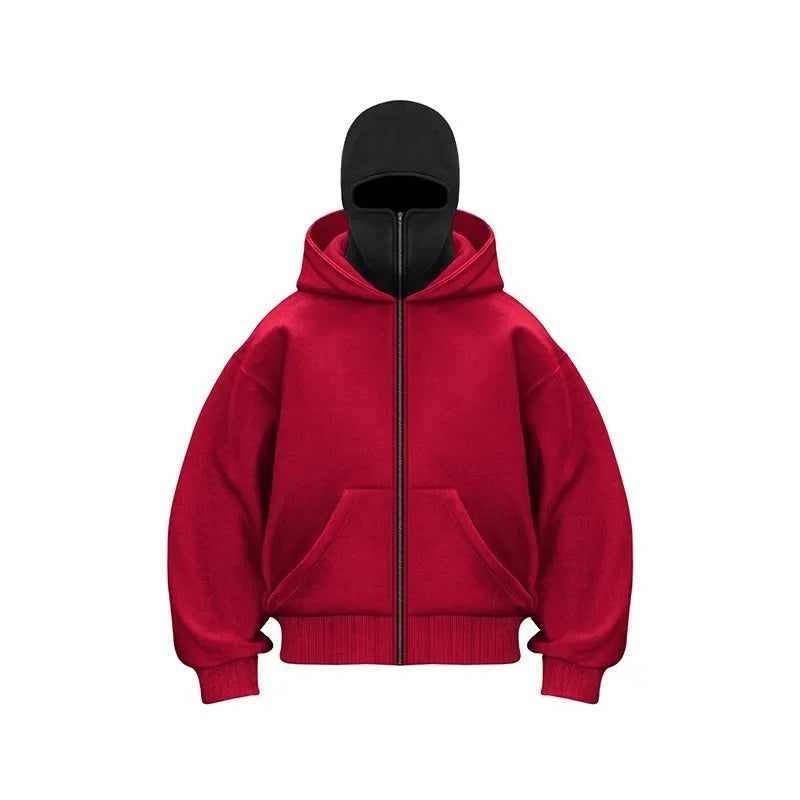 Oversized™ Hoodie met Gezichtsmasker