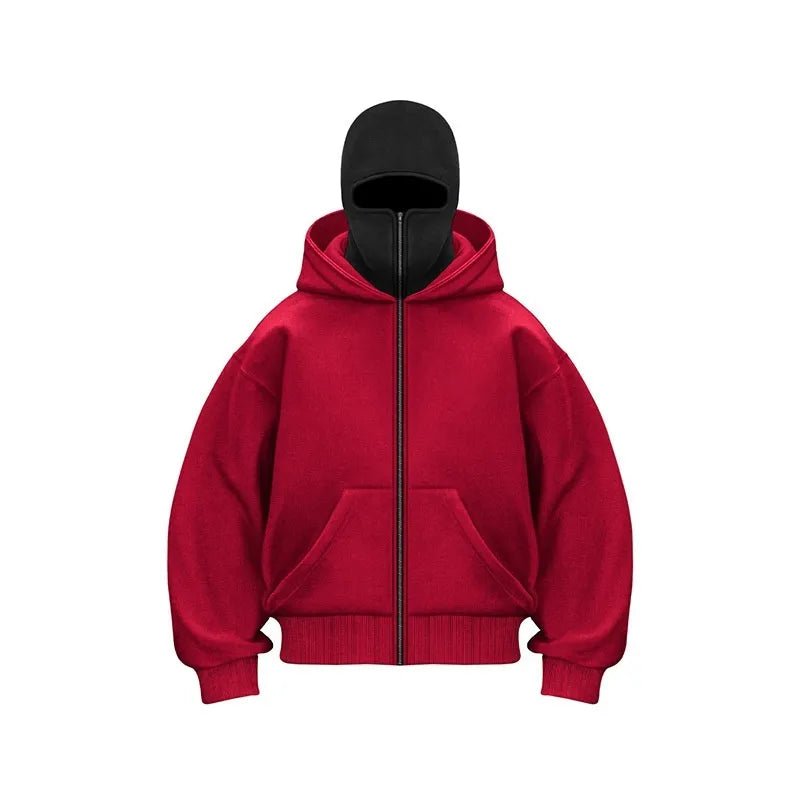 Joep™ Oversized Hoodie met Gezichtsmasker
