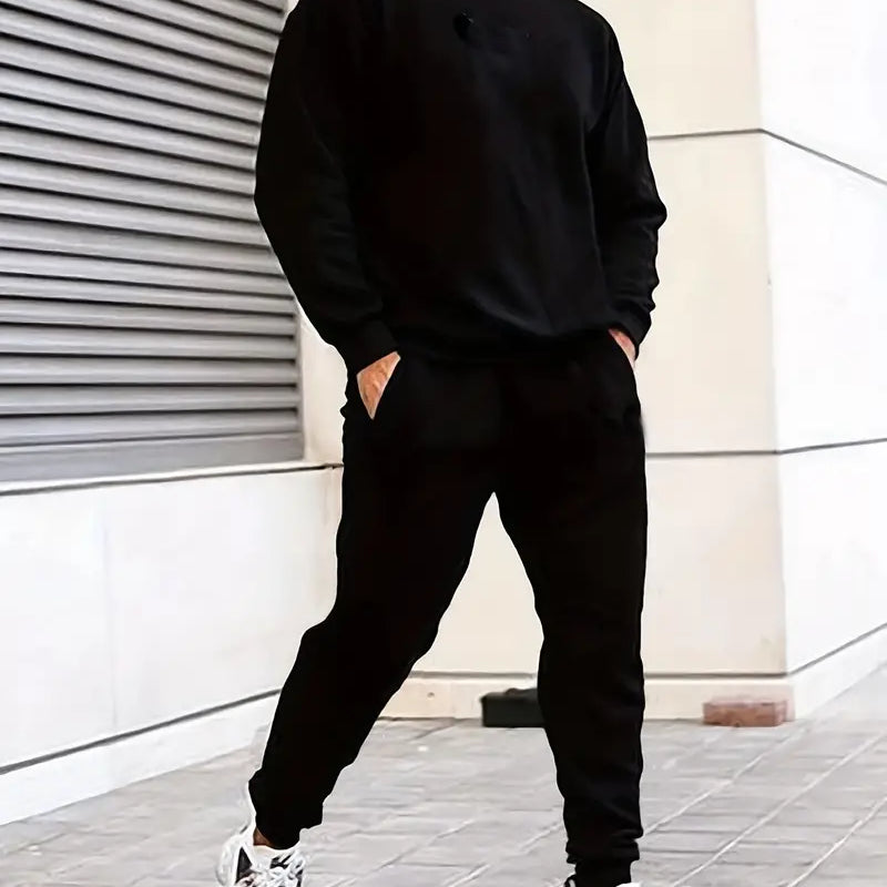 Heren Joggingpak - Tijdloos Design - Hoogwaardige Materialen - Casual en Sportief