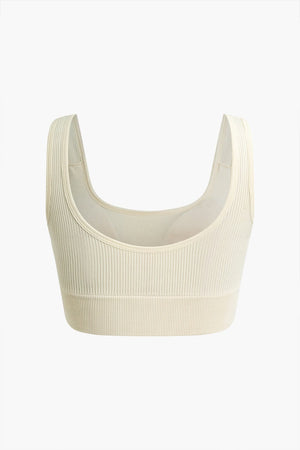 Elaine | Naadloos Sportset met Crop-Top & Yoga Shorts