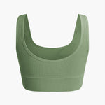 Elaine | Naadloos Sportset met Crop-Top & Yoga Shorts