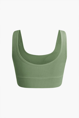 Elaine | Naadloos Sportset met Crop-Top & Yoga Shorts