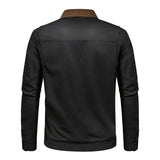 Ralf™ Heren Casual Jas met Stijlvolle Kraag