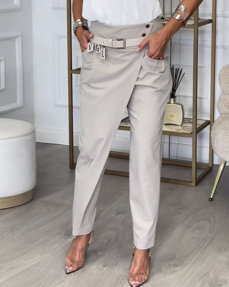 Elegante™ Dames Broek met Tailleband