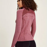 Elisa | Naadloze Sportjacke met Rits