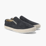 Jacob | Stijlvolle Espadrille Heren-Slip-On van Suède met Jutezool