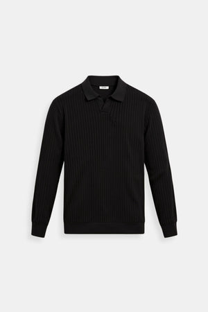 Minimalistisch Gebreid Poloshirt | Elegantie & Comfort in Perfectie