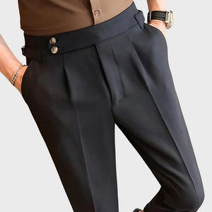 Rafael | Heren Hoge Taille Plissé Broek
