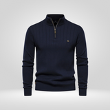 Half-Zip Pullover – Modieuze Zip-Up Trui voor Stijl en Comfort