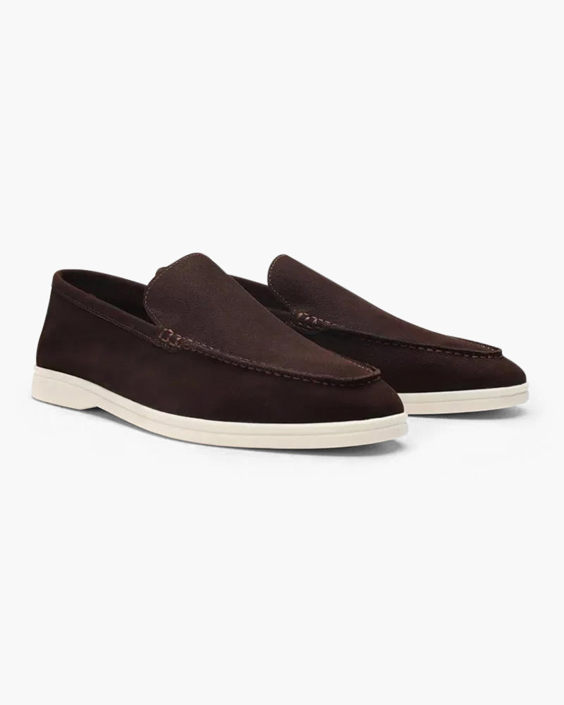 Logan | Vintage Old Money Heren Cowhide Leder Loafer