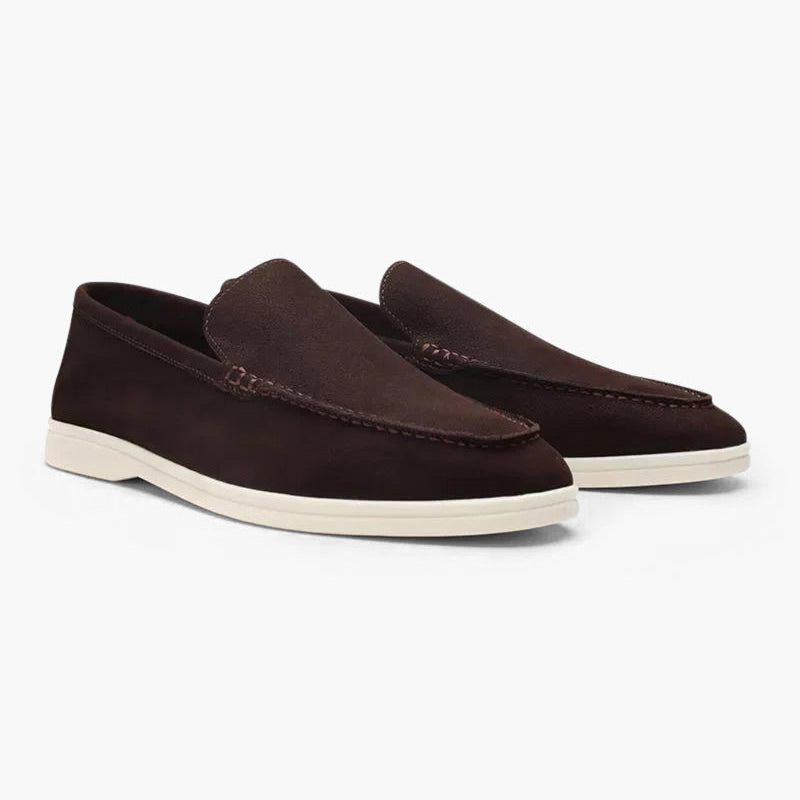 Logan | Vintage Old Money Heren Cowhide Leder Loafer