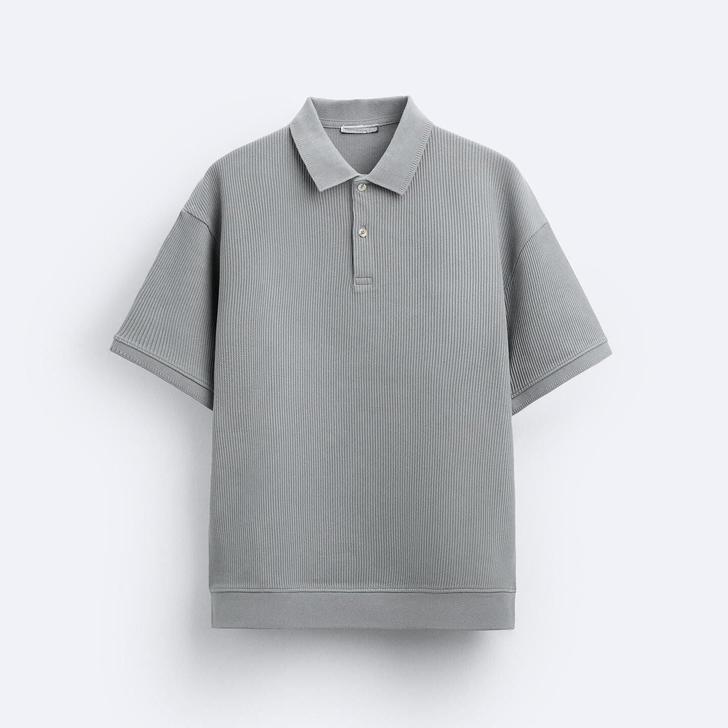 Korte Mouwen Polo in Crèmewit – Minimalistisch en Comfortabel