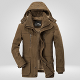Heren Winterjas – Warme Jas met Capuchon en Diepe Zakken
