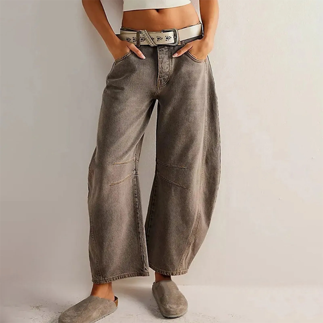 Relaxed Fit Jeans Met Wijde Pijpen – Stoere Basic Met Een Eigentijdse Twist