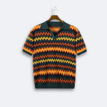 Retro-Trui met Zigzagpatroon