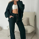 Emma Labrici | Tweedelige Set met Rits & Tijdloze Elegantielijn