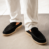 Luke | Old Money Style Heren Suède Loafer