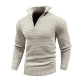 Half™ Zip Gebreide Trui | Wolmix | Modern en Comfortabel