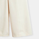 Elegante damesbroek met wijde snit en plooien