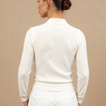 Langärmliges Poloshirt