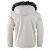 Winterjack Luxe Bont Gevoerde Herenjas voor Optimaal Comfort