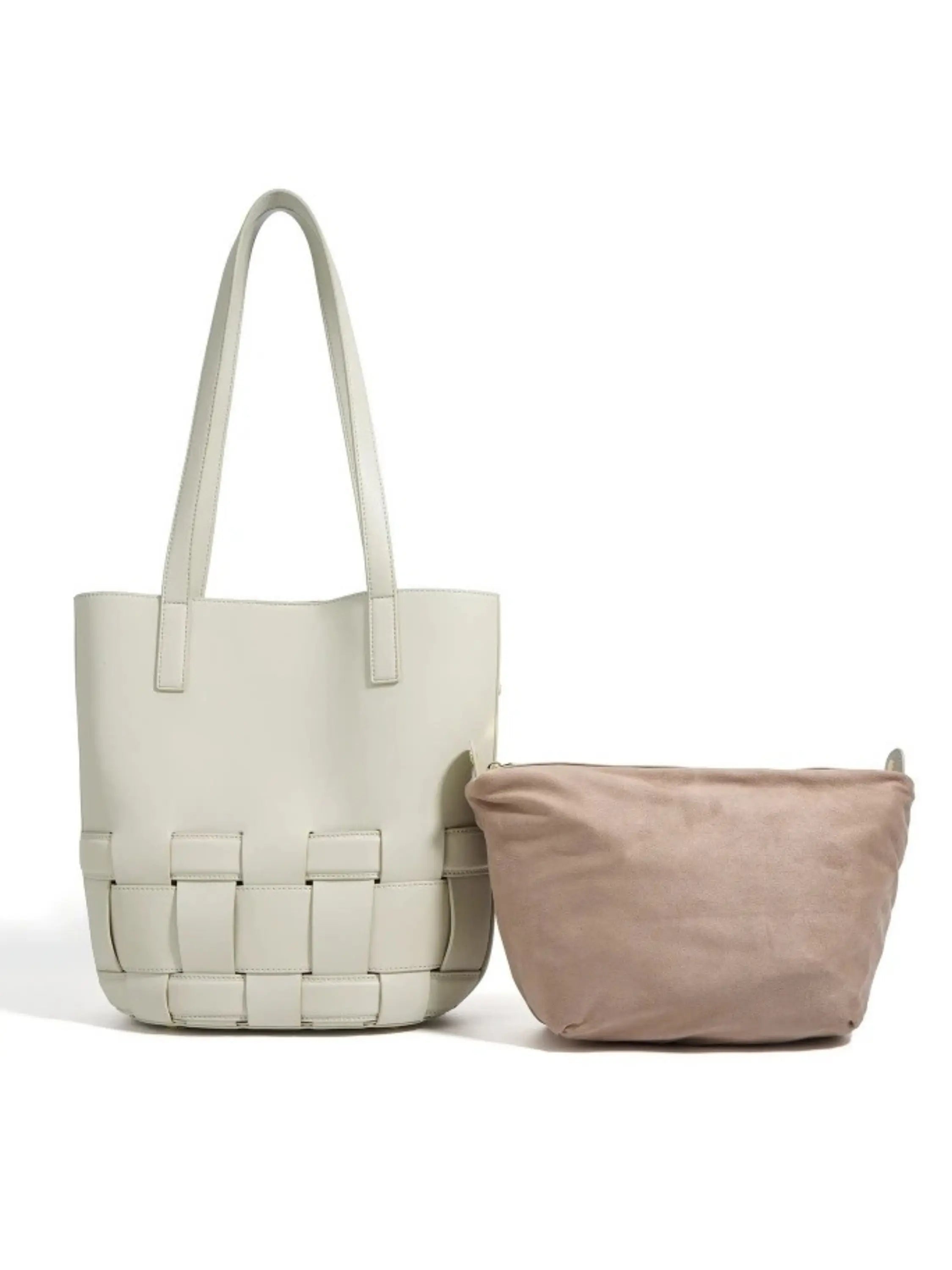 Agnes | Gevlochten Leren Tas