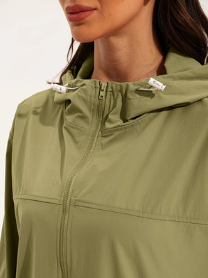 Xylia | Waterafstotende Sportjacke met Capuchon voor Vrouwen