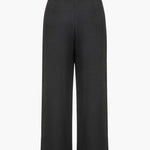 Elena | Elegante Hoge Taille Broek met Wikkeldetail