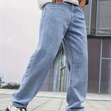 Comfortabele™ Herenjeans met Losse Pasvorm