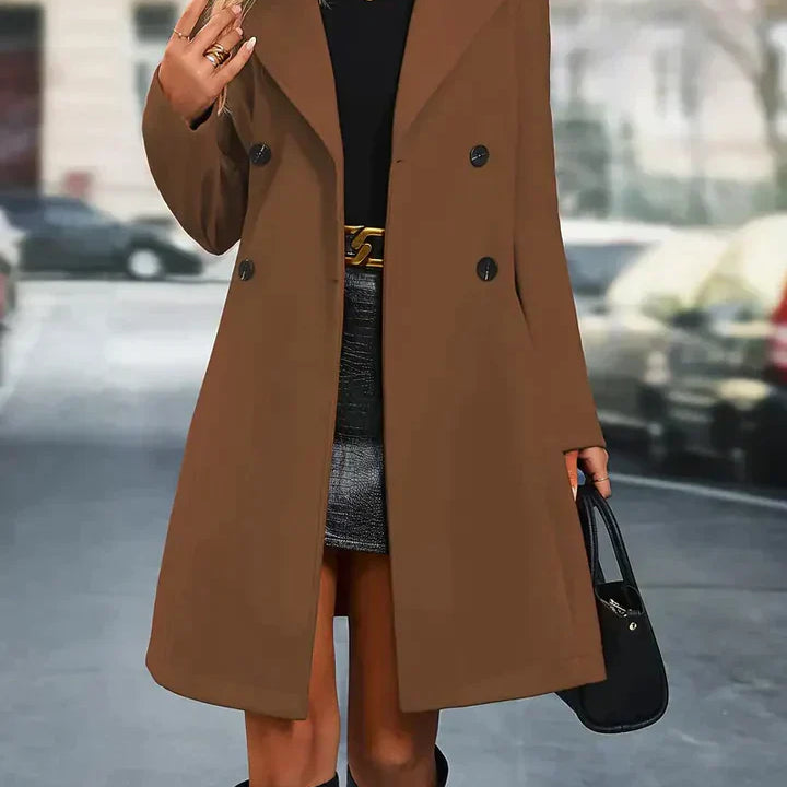 Dieuwke™ Klassieke Trenchcoat voor Dames