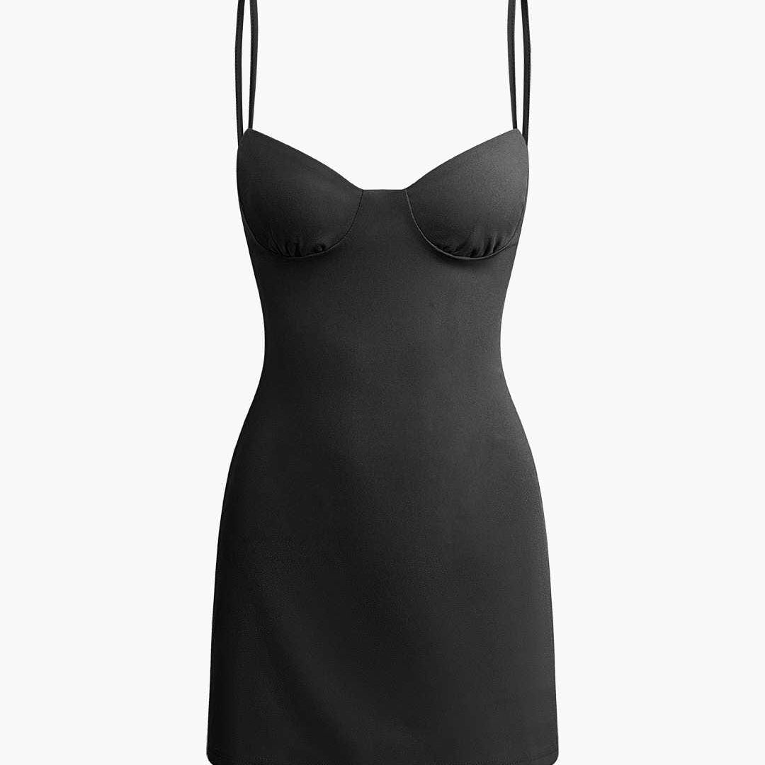 Scarlett | Figuuraccentuerende Spaghetti-bandjurk – Klassieke chic met een vrouwelijke touch
