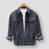 Luuk™ Heren Ribfluwelen Jas