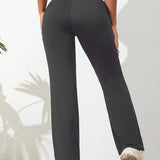 Lara Comfortabele Yogabroek – Elastische Dames Flared Broek voor Yoga & Casual