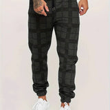 Evert™ Geruite Joggingbroek